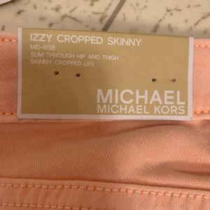 NWT Michael Kors peach pants